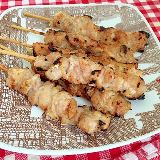 グリルで焼き鳥☆